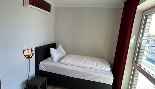 Chambre Simple, 1 lit une place, accessible aux personnes à mobilité réduite, non-fumeurs
