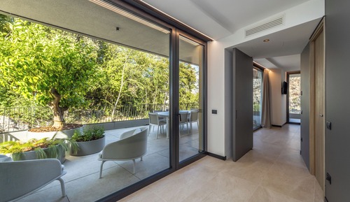 Suite Familiale, terrasse, vue montagne