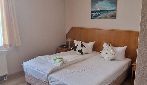Chambre avec lits jumeaux
