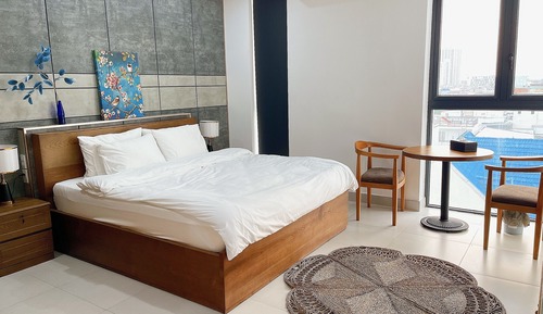 Chambre Double Deluxe pour 1 personne, 1 très grand lit