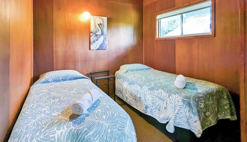 Cabane Familiale, 2 chambres, non-fumeurs, côté jardin