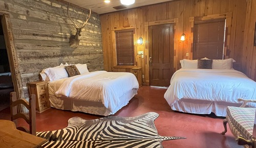 Cabane Premium, 2 grands lits, côté jardin
