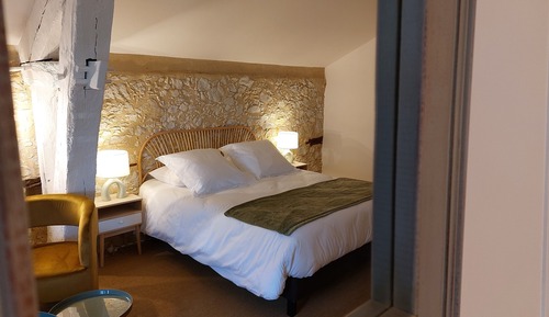 Chambre Luxe, 1 grand lit, non-fumeurs, vue jardin