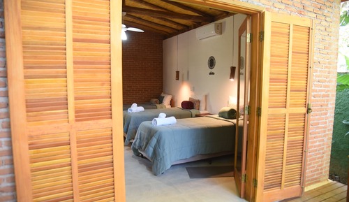 Chambre Triple Confort, 1 chambre, vue jardin