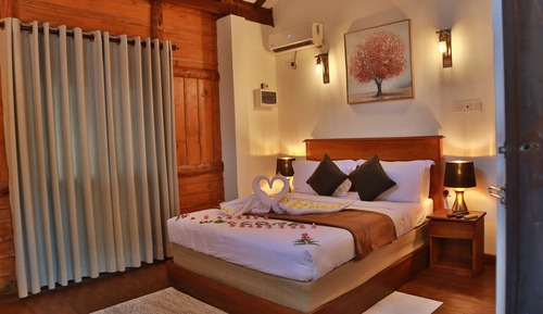 Chambre Double Standard, fumeurs, vue jardin