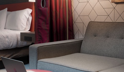 Studio, 1 très grand lit, accessible aux personnes à mobilité réduite (Mobility & Hearing)