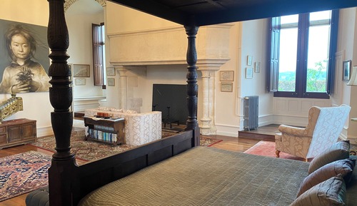 Chambre Royale, vue parc