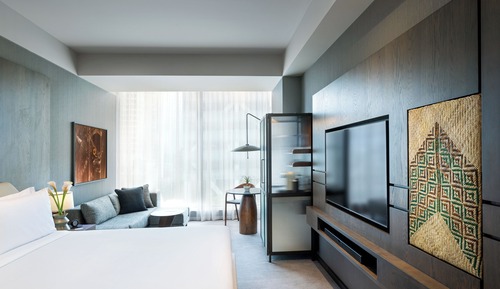 Chambre Classique, 1 très grand lit, accessible aux personnes à mobilité réduite
