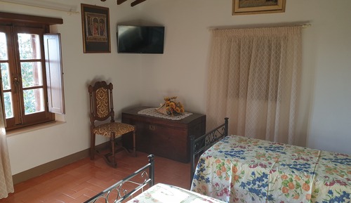 Chambre avec lits jumeaux