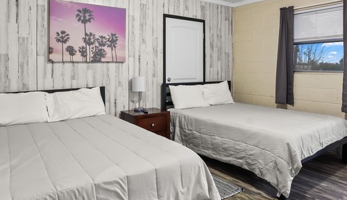 Chambre, 2 grands lits