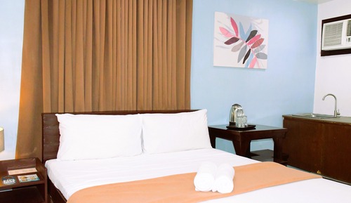 Chambre Double, 1 lit double, non-fumeurs, vue ville