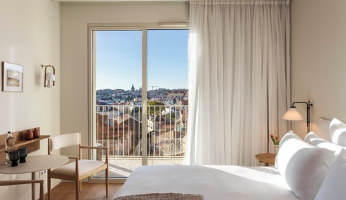 Chambre Ville Double ou avec lits jumeaux, balcon