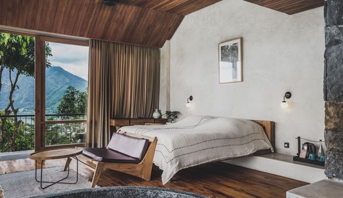 Suite, vue montagne