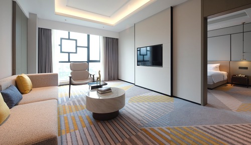 Suite, 1 très grand lit (Living Area)