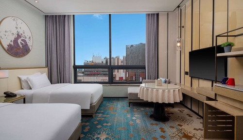 Chambre Deluxe, 2 lits une place, non-fumeurs