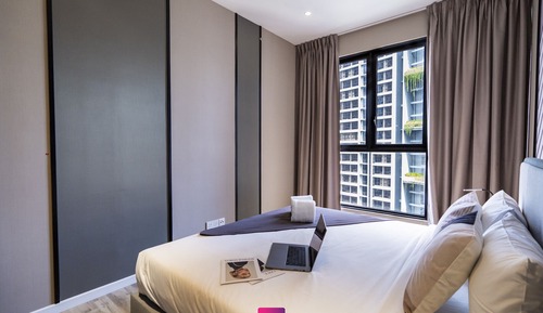 Appartement Luxe, 2 chambres, vue ville