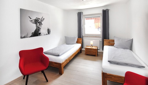 Chambre avec lits jumeaux