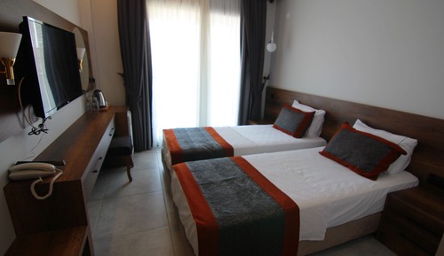 Chambre Élite, 1 lit double, vue mer