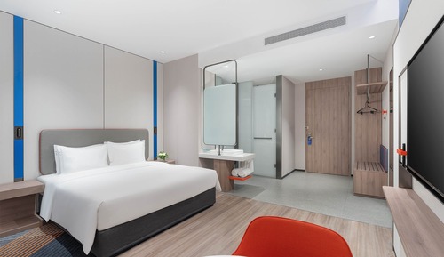 Chambre Standard, 1 très grand lit, vue ville (Extra Floor Space)