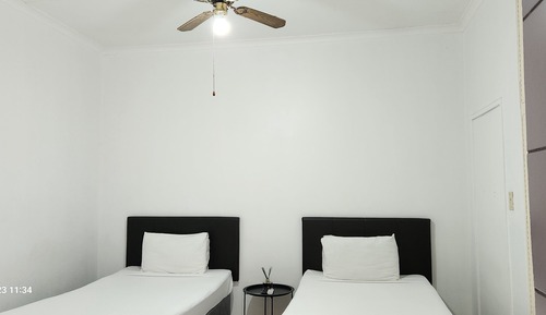 Chambre avec lits jumeaux