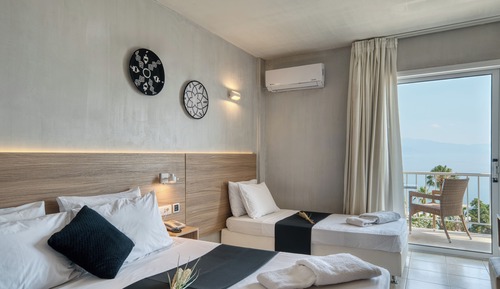 Chambre Double Panoramique, vue mer
