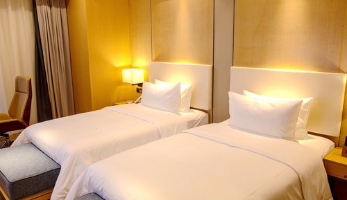 Chambre avec lits jumeaux