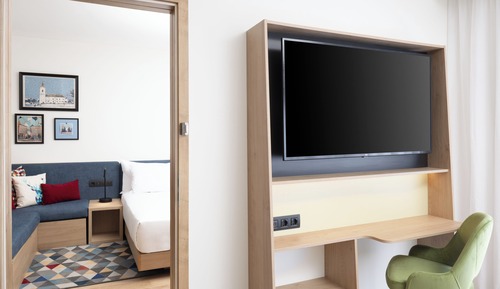 Chambre Familiale, 1 grand lit, chambres communicantes