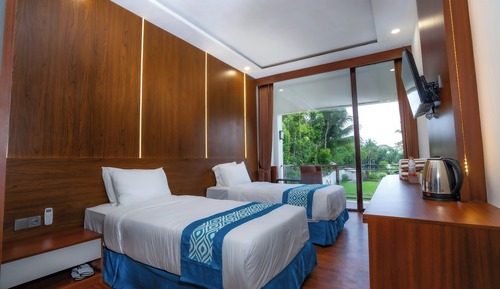 Chambre Exécutive avec lits jumeaux