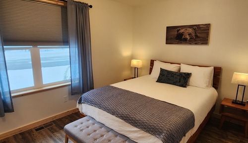 Appartement Deluxe, 2 chambres, vue montagne, côté montagne