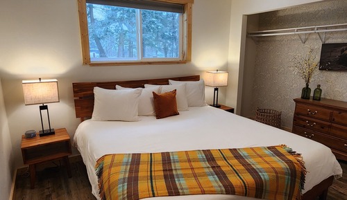 Appartement Deluxe, 2 chambres, vue montagne, côté montagne