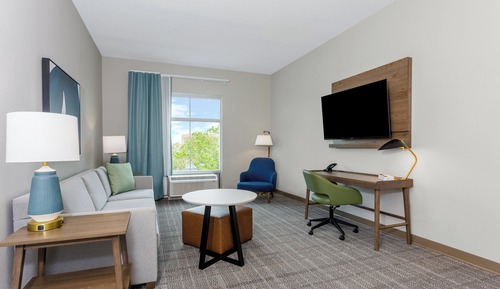Suite, 1 chambre, accessible aux personnes à mobilité réduite, cuisine (Accessible Tub)