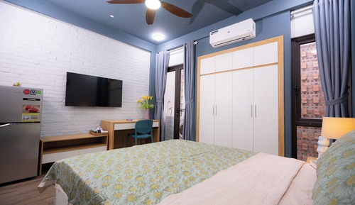 Studio Supérieur, 1 très grand lit, non-fumeurs, baignoire