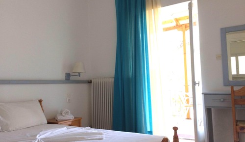 Studio, 2 lits une place, balcon, vue mer