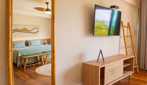Chambre Triple Supérieure, baignoire à jets