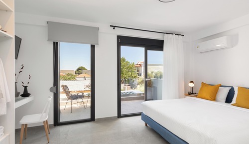 Villa, 2 chambres, vue jardin