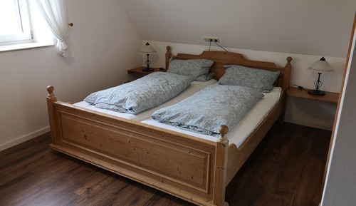 Chambre Double, salle de bains attenante