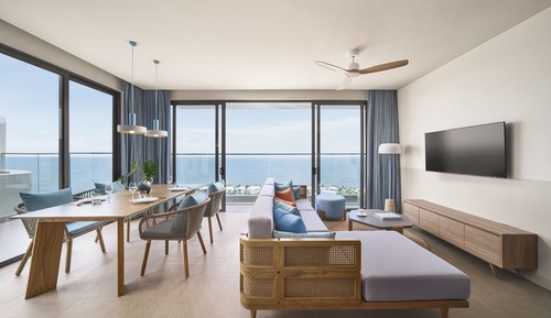 Penthouse Luxe, vue océan