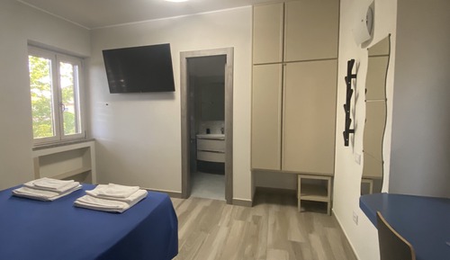 Chambre Luxe, 1 lit double et 1 canapé-lit, terrasse