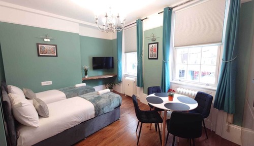 Appartement Deluxe, salle de bains privée (2)