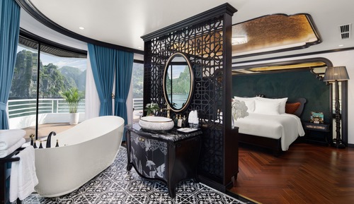 Suite Royale, 1 très grand lit, terrasse, vue océan
