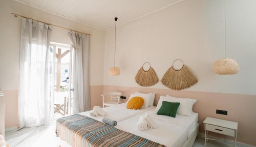 Chambre Triple Supérieure, balcon, vue mer