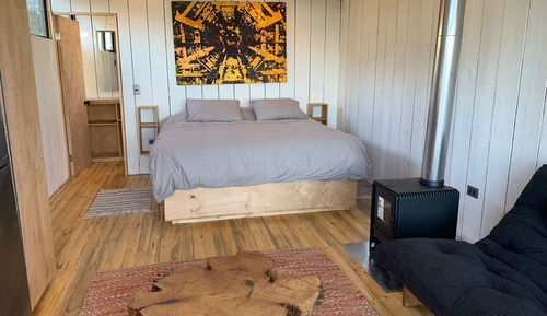 Cabane Familiale, 1 chambre, salle de bains privée, vue mer