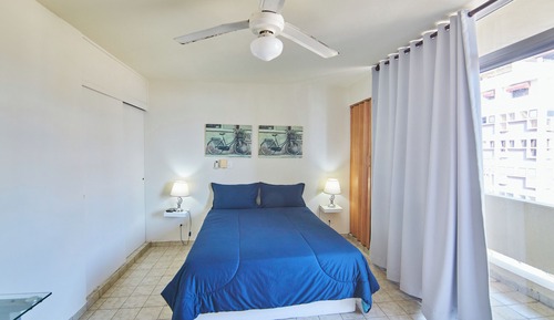 Loft, 1 chambre, balcon, vue ville