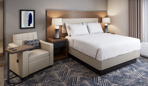 Suite Studio, 1 très grand lit, accessible aux personnes à mobilité réduite (Transfer Shower)