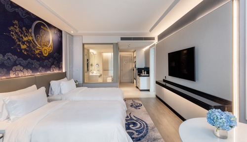 Chambre Premium avec lits jumeaux, 2 lits une place