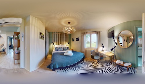 Chambre Double, vue jardin (SILVA)