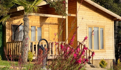 Bungalow Confort, 1 lit double et 1 canapé-lit, vue montagne