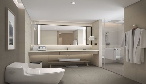 Chambre Deluxe, 2 lits doubles, vue ville
