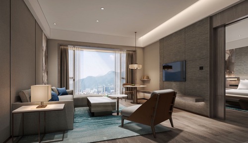 Suite Deluxe, 1 chambre, vue ville
