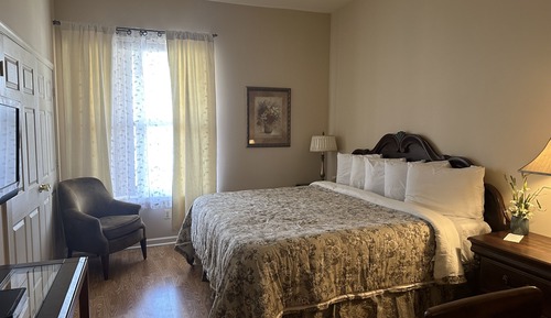 Chambre Deluxe, 1 très grand lit, non-fumeurs, salle de bains privée